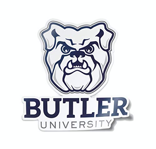 Image of Collegiate NCAA Car Decal Made from Premium Weatherproof Vinyl (Butler University)