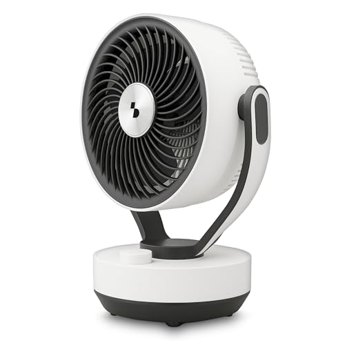 BEPER P206VEN261 Ventilateur de table avec diffuseur d'arômes, ventilateur compact à 2 vitesses, oscillation à 60°, inclinaison à 90°, avec compartiment...