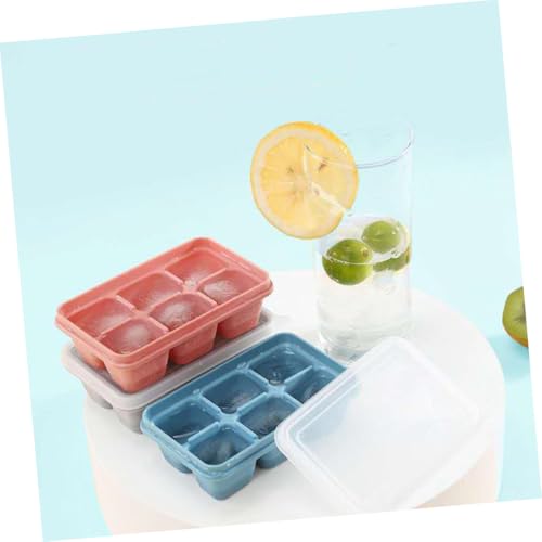 Moldes para hielo rectangulares con tapa 3 piezas miniatura 5