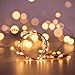 Twinkle Star 20led 6.5 FT Fairy Copper String Lights Cell Battery Operated with Screwdriver, Firefly Lights Starry String Lights for Indoor, Outdoor, Party, Table Decoration, 6 Pack (Warm White)