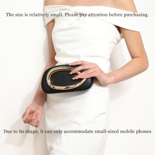 Acrylic Clutch Purse for Women Classic Round Acrylic Evening Handbag Vintage Metal Handlebars Bag for Wedding Party Prom2