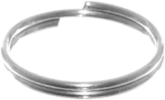 Craft County Split Key Rings – Jewelry Making and Craft Projects (1 1/2 Inch, 100 Pack)