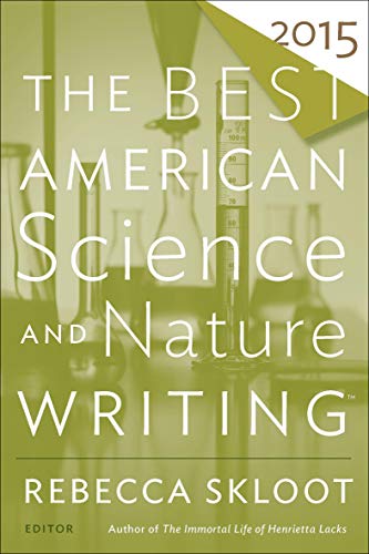 The Best American Science And Nature Writing 2015 cover