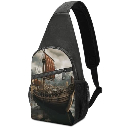 Sling Bag para mujer y hombre bolso cruzado pequeño de senderismo
