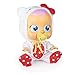 CRY BABIES Hello Kitty - Bambola interattiva che piange lacrime vere con ciuccio e Pigiama, per Bambini e Bambine dai 2 Anni