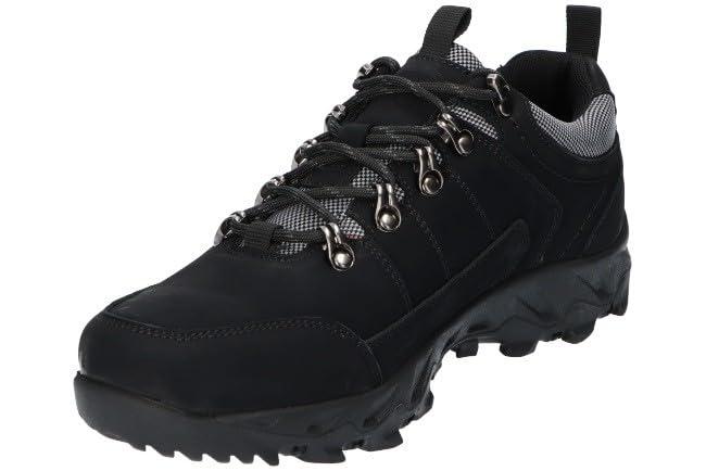CY110 SOLIDNE ORYGINALNE TREKKINGI BUTY SKÓRZANE MĘSKIE BK 41