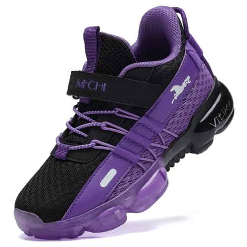 Image of JMFCHI Boys Girls Kids Sneakers Knitted Mesh Running Tennis Athletic Shoes | Breathable,Lightweight,Comfortable,Non-slip,Easy wear,Casual fashion,Indoor outdoor,Gym sport,Daily play,Little /Big Kid