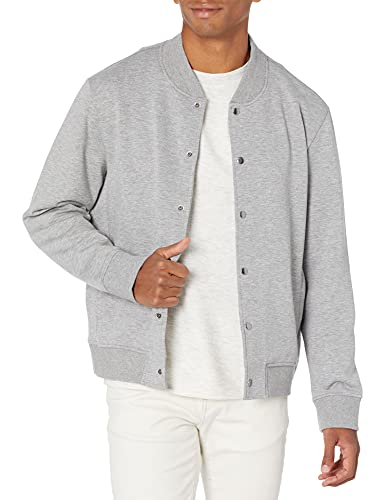 Vince Hombre Knit Bomber - gris - X-Small