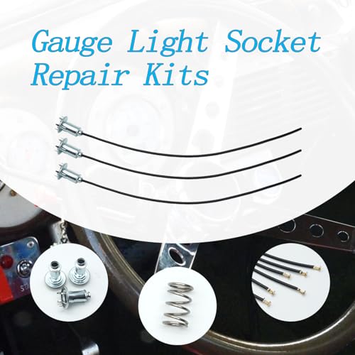 Kit Repuestos Socket Luz Tablero Vintage 9mm 6 Piezas miniatura 4