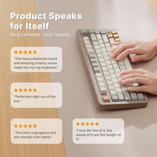 Ticktype EVO75 Mechanical Keyboard (Spray-Coated Eclipse Grey, PP) — view 6