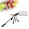 BuyWeek Contrôleur de Moteur sans Balais 24 V 36 V 48 V 250 W 350 W, Contrôleur sans Balais à Onde Sinusoïdale 17 A 3 Modes avec Connecteur Étanche pour Vélo Électrique, Scooter Électrique #4