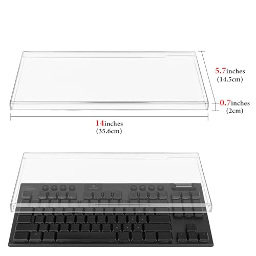 Cubierta de Teclado de Acrílico Transparente GEEKRIA miniatura 4