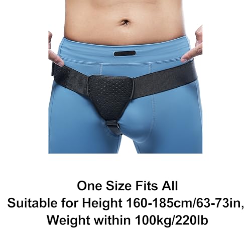 Faja para Hernia Inguinal Ajustable con Almohadillas de Gel miniatura 2