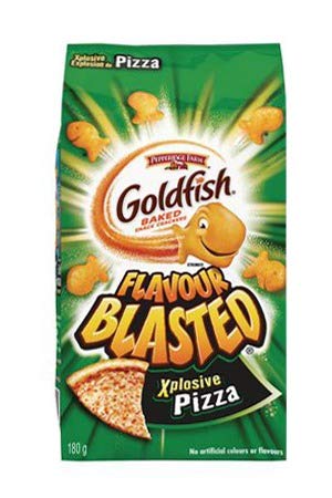 Miniatura 2 de Paquete de 3 bolsas de Goldfish con varios sabores (2 cupcakes de vainilla + 1 pizza Xplosive)