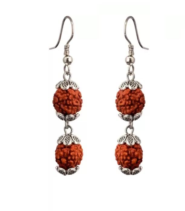 Astroghar Natural Rudraksh Rudraksha Tops Jhumka Earring Pair For Women And Girls (B0BSHBP9QH) Amazon Price History, Amazon Price Tracker
