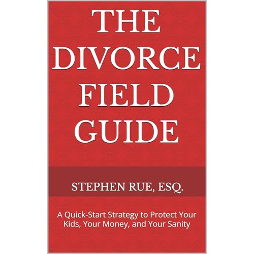 The Divorce Field Guide Audiolibro Por Stephen Rue arte de portada