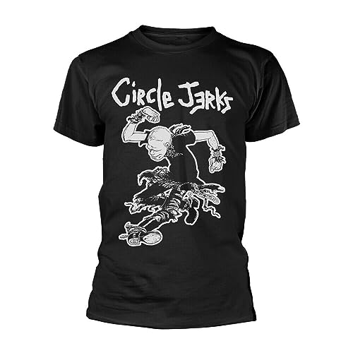 T-shirt Circle Jerks noir vêtement rock vintage graphique Im' Gonna Live