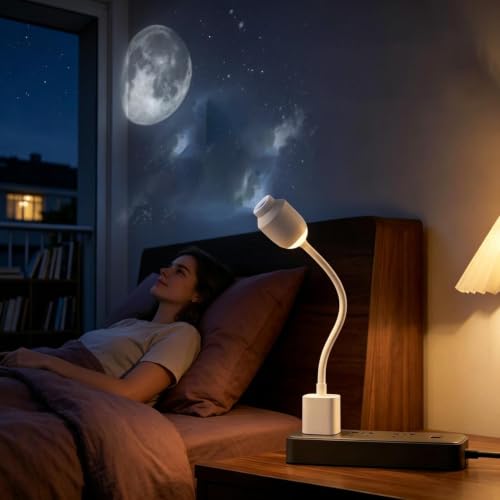 Projecteur de lumière nuit étoilée et lampe d'ambiance portable USB pour le salon