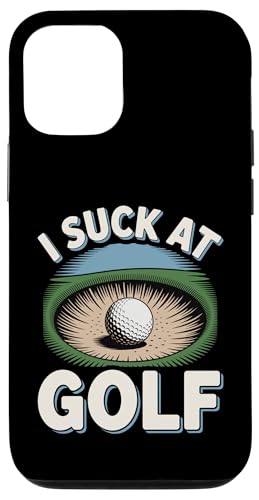 I Suck At Golf Loser Dad ȃW[N St X}zP[X iPhone 12/12 Pro p