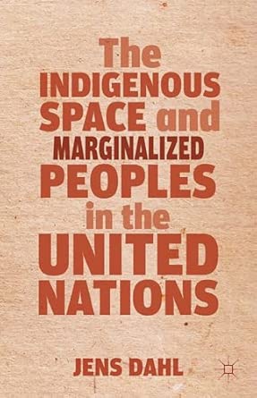 The Indigenous Space and Marginalized Peoples in the United Nations 2012th Edition book cover