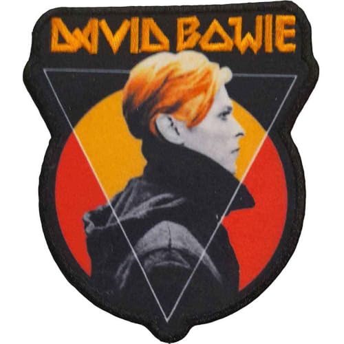 David Bowie Triangle Patch (One Size) (Black/Yellow/Red)