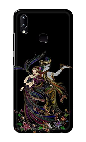 Image of Lord Radha and Krishna Hard Back Case Cover for Vivo Y91 / Vivo Y95 Back Cover -(J5) VNS2223