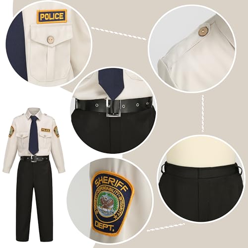 Disfraz Sheriff para Niños 8 piezas miniatura 4