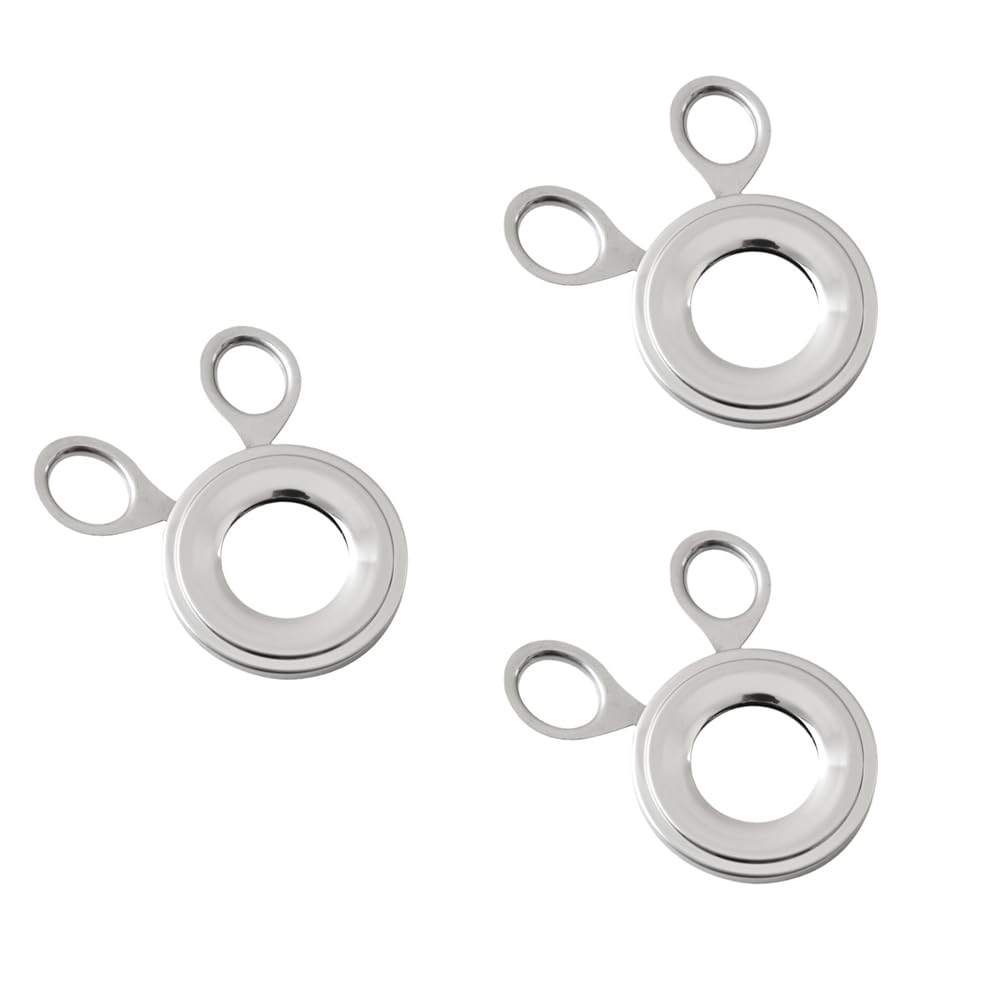 CTRLZS 3PCS Stainless Steel Egg Topper Opener Tool Egg Cracker Cutter Topper Egg Cutter Egg Shell Cutter for Boiled Eggs Topper