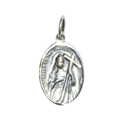 Medalla Santa Elena 2,5cm Plata De Ley 925