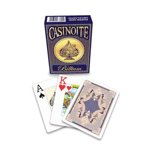 Image of Casinoite Billium Plastic Poker Playing Card (Blue)