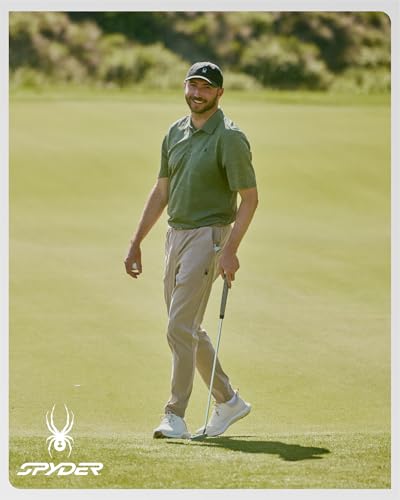 Spyder Mens Work Pants - Moisture Wicking Pants for Work - Lightweight Stretch Casual Golf Wear and Athletic Joggers for Men3