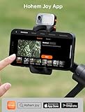 hohem iSteady V3 Gimbal Stabilizer for Smartphone, AI Tracker Fill Light,Detached Remote,Built-in Tripod Extension Rod,2024 Upgraded 3-Axis Phone Gimbal Foldable Stabilizer for iPhone Android - Image 9