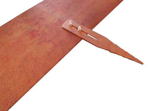 Firend Rasenkante 3mm 15-25cm Corten Stahl Edelrost Mähkante...