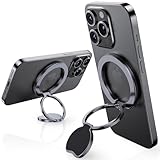 ✅ Ergonomie: Der glatte Silikonring sorgt für komfortablen Halt beim Selfie Arbeit Reisen oder Streaming ersetzt zuverlässig jeden Phone Stand Magsafe Ring und Handyknopf zum Halten in stylischem Design