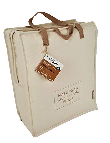 Velfont Matrasbeschermer gewatteerd van pure scheerwol Top Wool tweepersoonsbed 160 x 200 cm