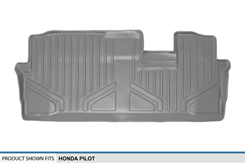 Maxliner Floor Mats 3Rd Row Liner Grey For 2009-2015 Honda Pilot #TOP2