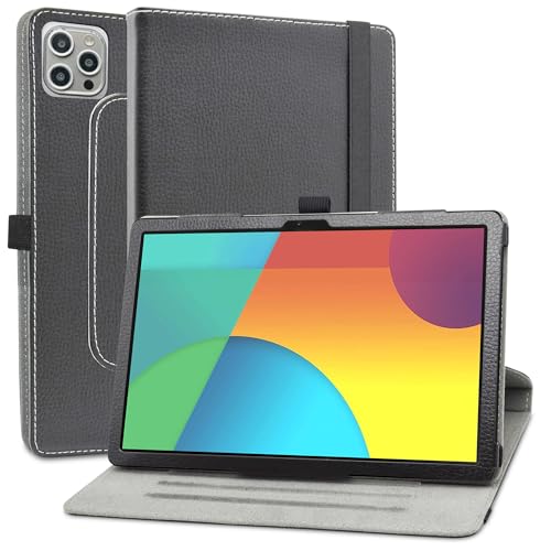 MAMA MOUTH Funda para CUBOT Tab 60,Cuero Sintético Rotación de 360 Grados de Función de Soporte...