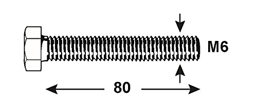 Image of CONNEX KL4080680 TX 6 x 60mm Galvanised Uni-Screws