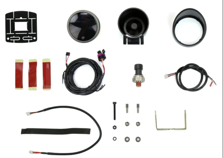 Oil Pressure Gauge - Electrical Amber/White JDM Series 60mm (2 3/8")