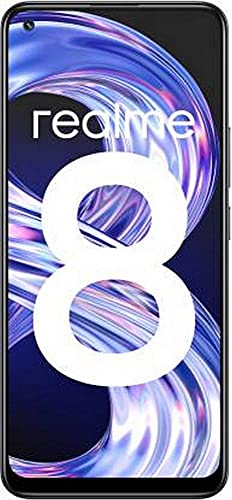 Image of (Refurbished) Realme 8 (Cyber Black, 4GB RAM, 128GB Storage)