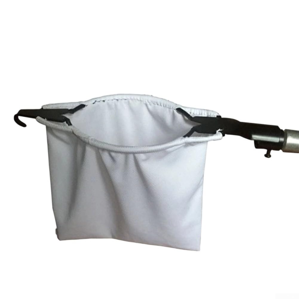 Colector de frutas telescópico equipado con hoja con eje de acero y juntas de bloqueo seguras, recogedor con mango telescópico diseñado para un funcionamiento fiable en varios tipos de frutas (cabezal
