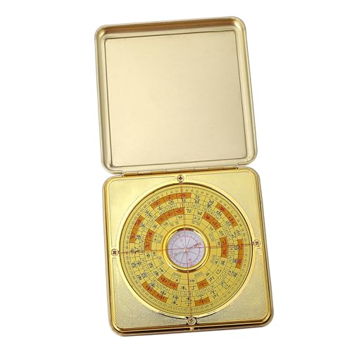 Brújula Feng Shui impermeable BESTYASH 10cm aleación miniatura 1