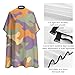 Pale Camouflage Hunting Fashion Barber Cape Apron Waterproof Hair Cutting Cape with Adjustable Closure
