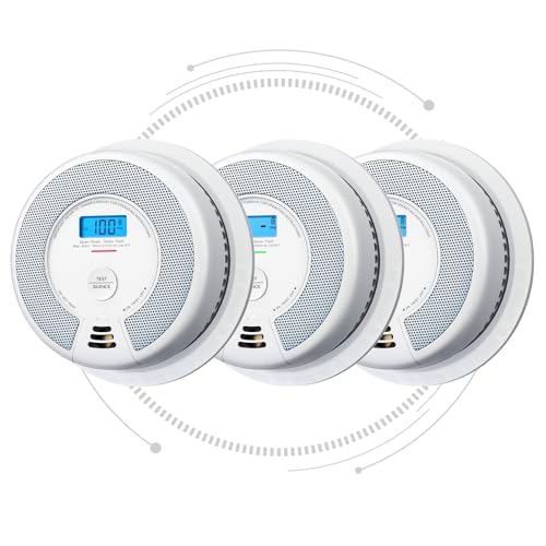 X-Sense Interconnected Smoke and Carbon Monoxide Detector 3-Pack