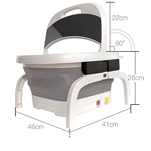 Spa de pies con masaje vibratorio y calefacción portátil miniatura 2
