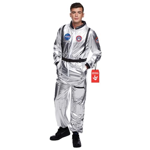 Morph Disfraz Astronauta Adulto, Disfraz Astronauta Adulto Hombre, Disfraz Astronauta Hombre, Disfraz Astronauta Plateado Hombre, Traje Astronauta Adulto, Disfraz Carnaval Hombre Talla L Morph Disfraz Astronauta Adulto, Disfraz Astronauta Adulto Hombre, Disfraz Astronauta Hombre, Disfraz Astronauta Plateado Hombre, Traje Astronauta Adulto, Disfraz Carnaval Hombre Talla L