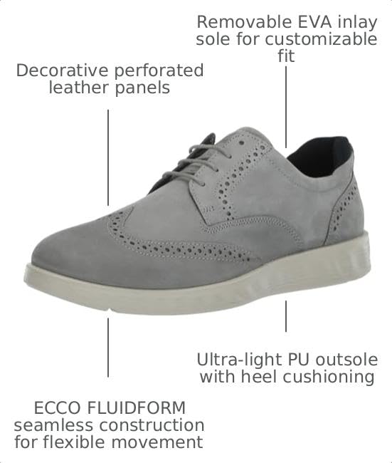 Image of ECCO Men's S Lite Hybrid Brogue Oxfords