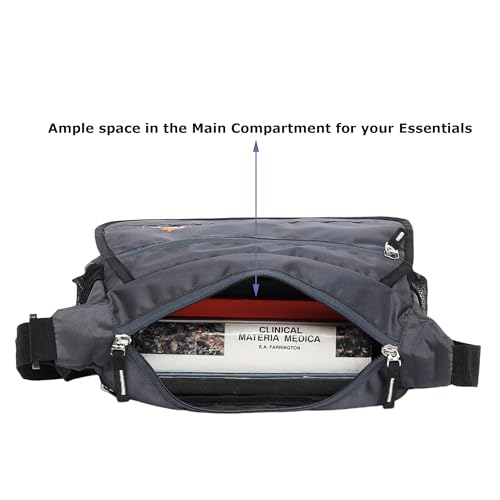 Image of perfect star Unisex Crossbody side bags Messenger Bag, 30.5 x 24 x 10 cm, Adjustable Shoulder Strap, Multi-Pocket sling bag for man travel
