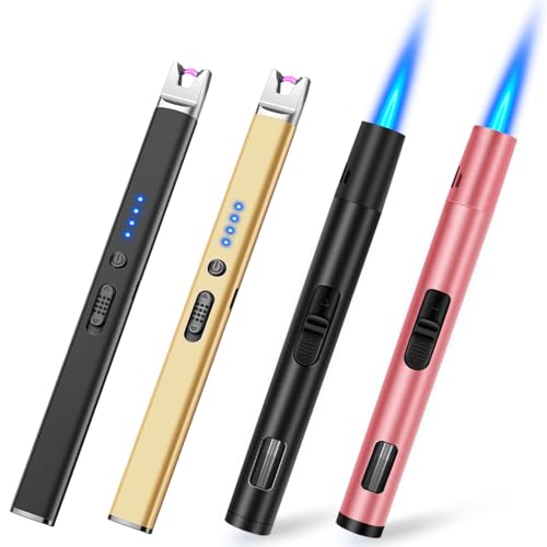 Encendedor eléctrico recargable USB 4 pack miniatura 1