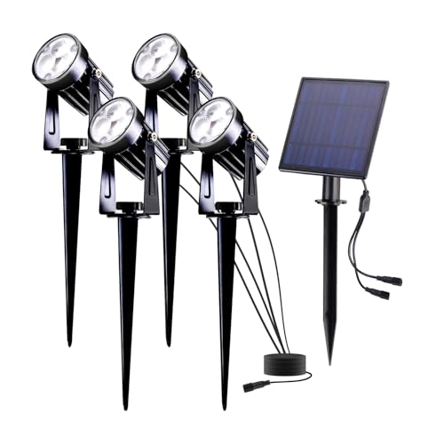 Applique murale solaire DELURA 4W étanche IP65 : la solution anti-obscurité pour votre jardin